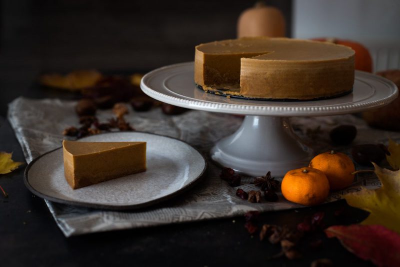 Cheesecake od butternut tikve