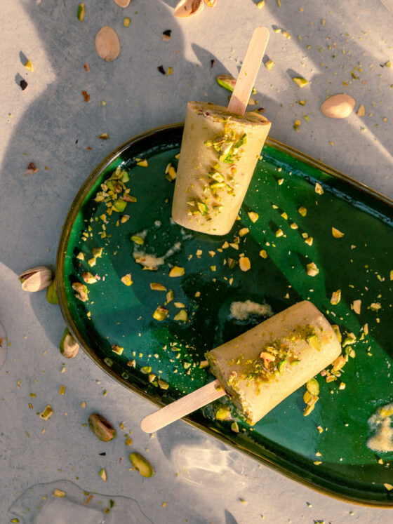 Kulfi - indijski veganski sladoled od pistacija