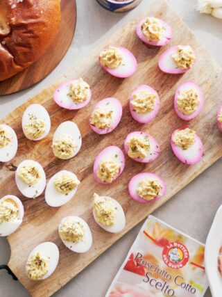Jednostavan recept za Uskrs - ružičasta punjena jaja